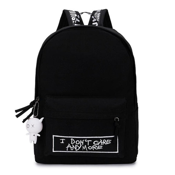 2019 New Fashion Canvas Women Backpack